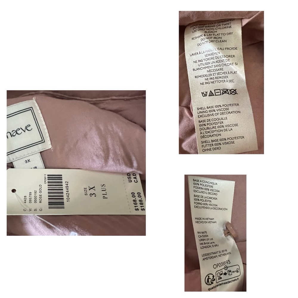 Anthropologie Bettina Dress 3X - Picture 16 of 16